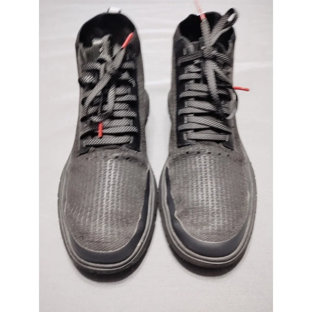 Cole Haan C32419 Generation ZeroGrand Black Lace-Up High-Top Shoes Men 9 Preppy*